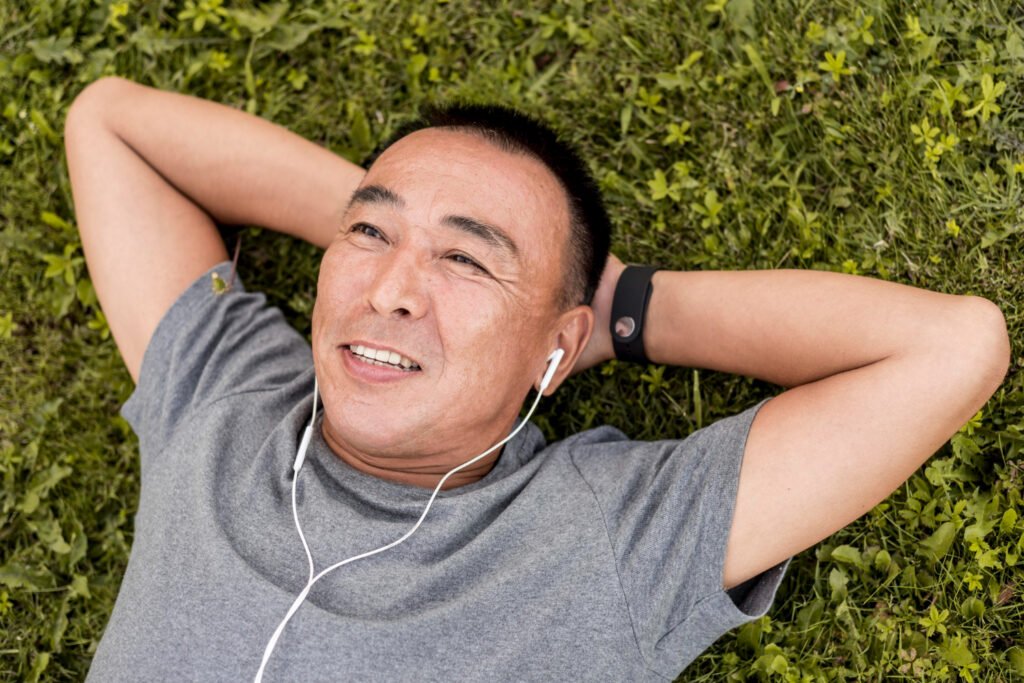 Relaxed caregiver