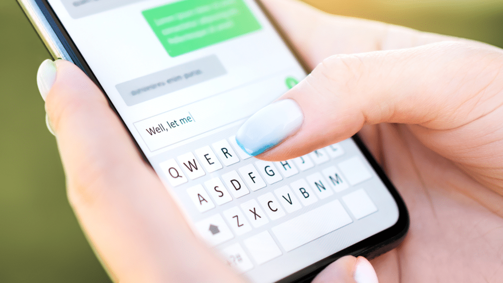 caregiver sends a message to ask for help with care tasks